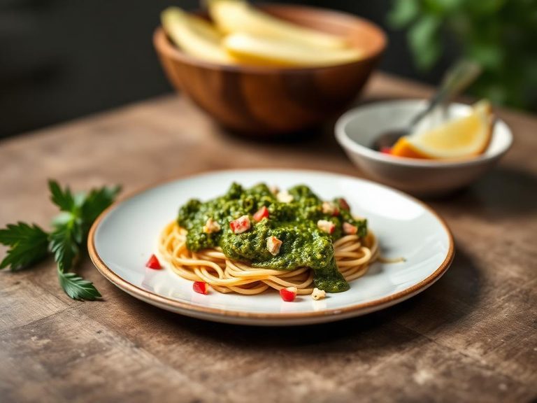 Poke Green Pesto