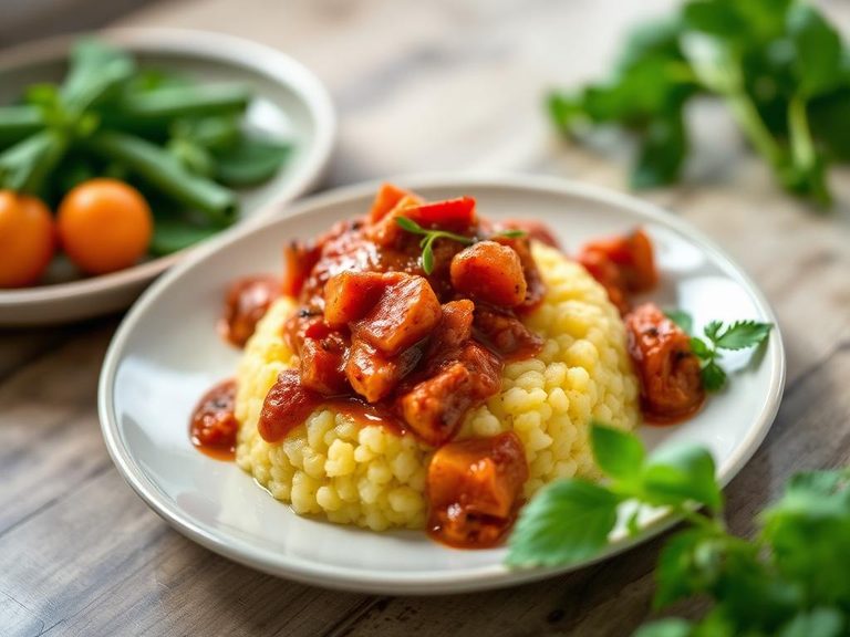 Polenta con Cacciatore