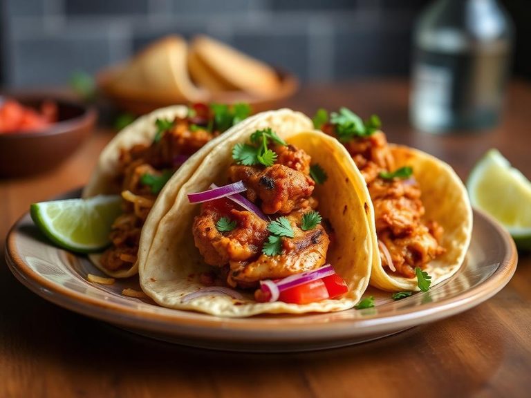 Pollo al Pastor Tacos