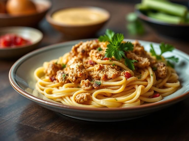 Pollo con Fideos