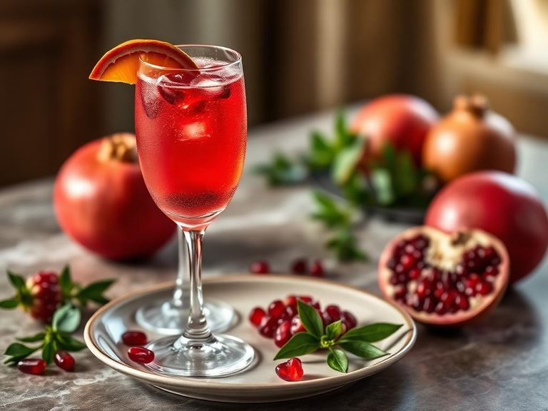 Pomegranate Mimosa