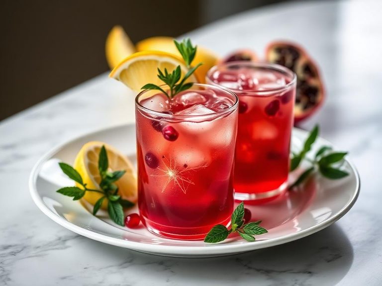 Pomegranate Spritzer