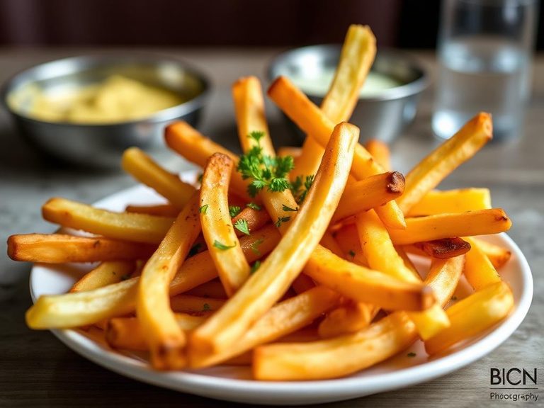 Pommes Allumettes (French Matchstick Fries)