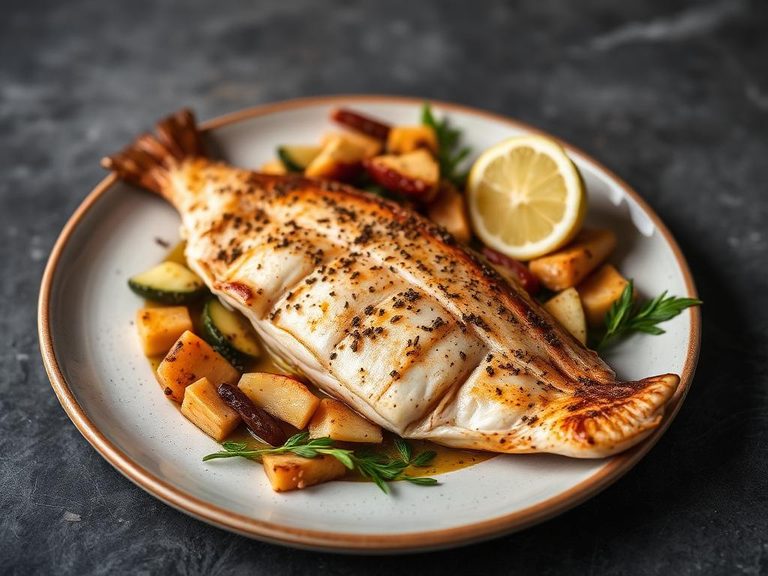 Pompano a la Plancha