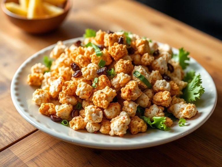 Popcorn Chicken Salad