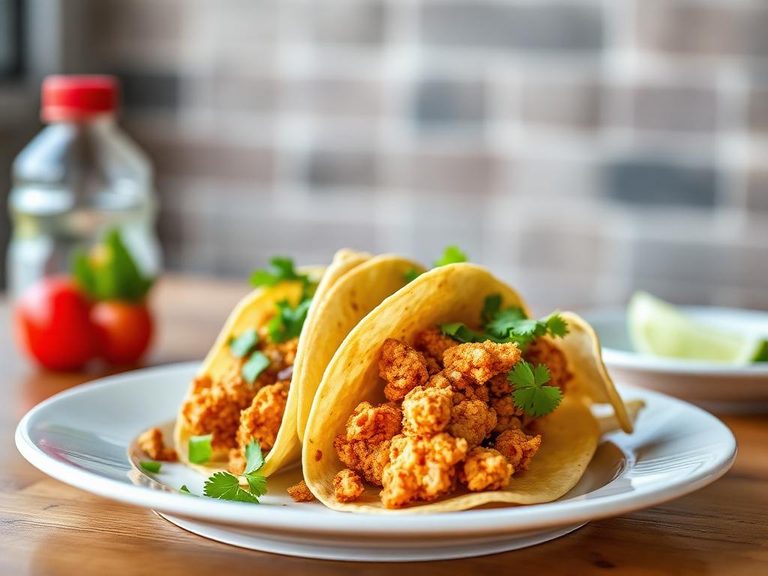 Popcorn Chicken Tacos