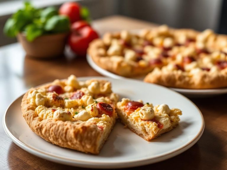 Popcorn Crust for Pizza