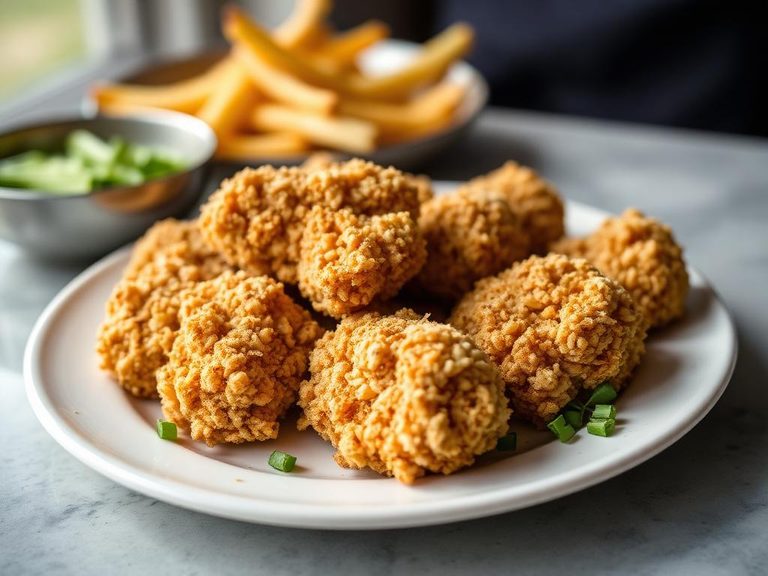 Popcorn Crusted Chicken