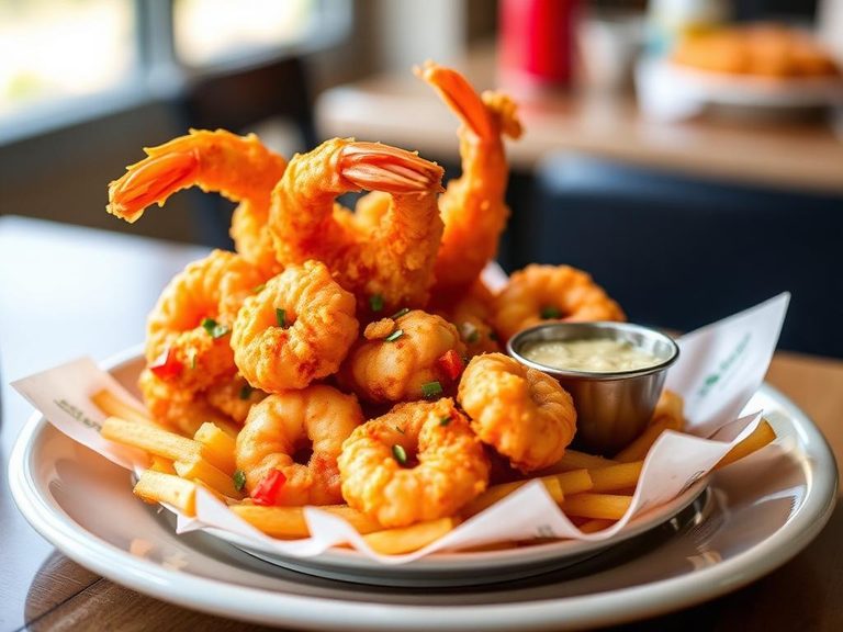 Popcorn Shrimp Basket