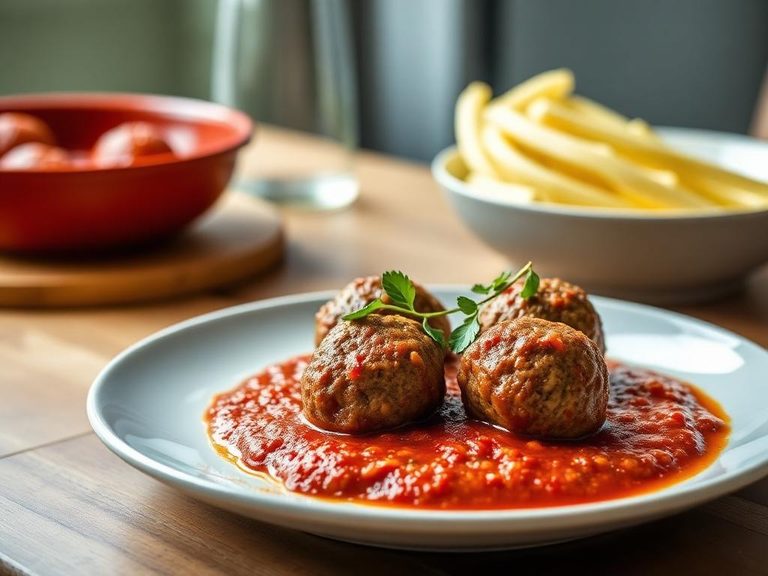 Porcupine Meatballs in Tomato Sauce