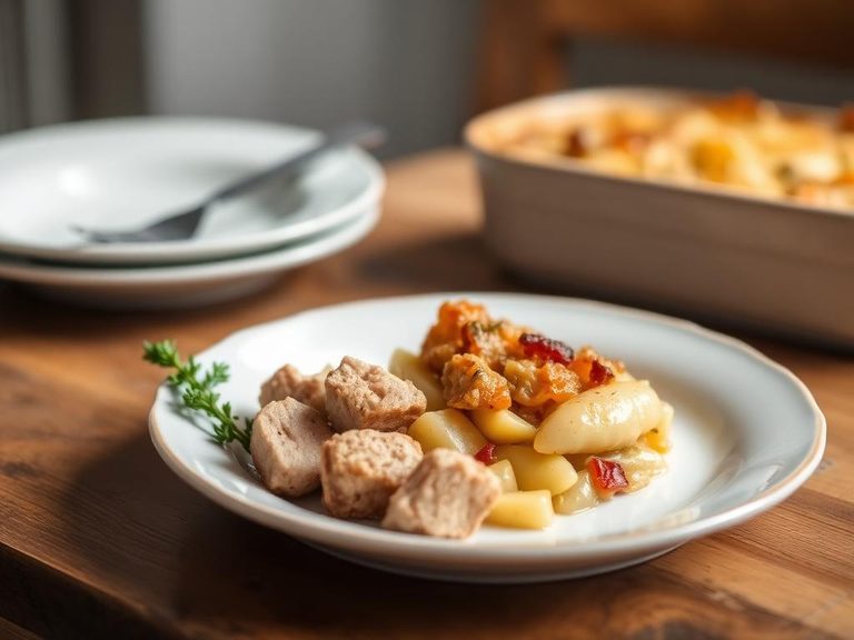 Pork and Apple Casserole