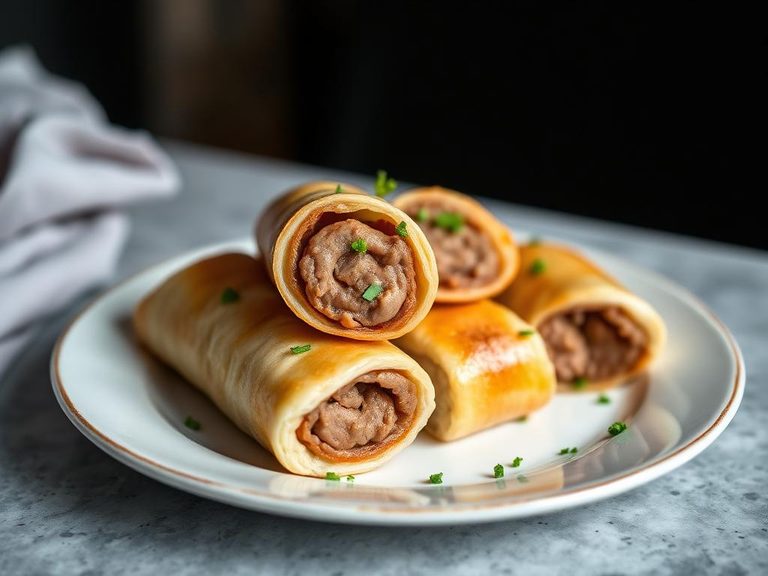 Pork and Beef Sausage Rolls