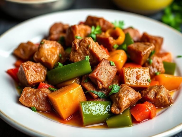 Pork and Bell Pepper Sauté