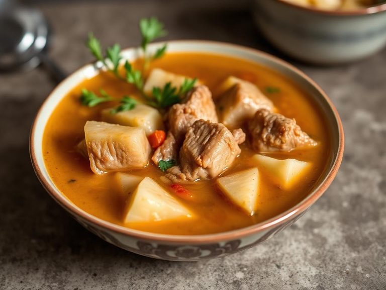 Pork and Cabbage Soup