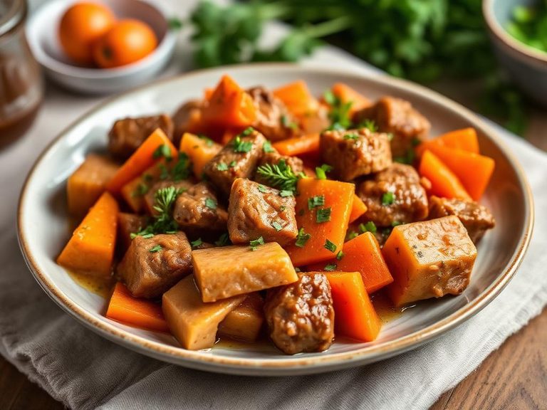 Pork and Carrot Sauté