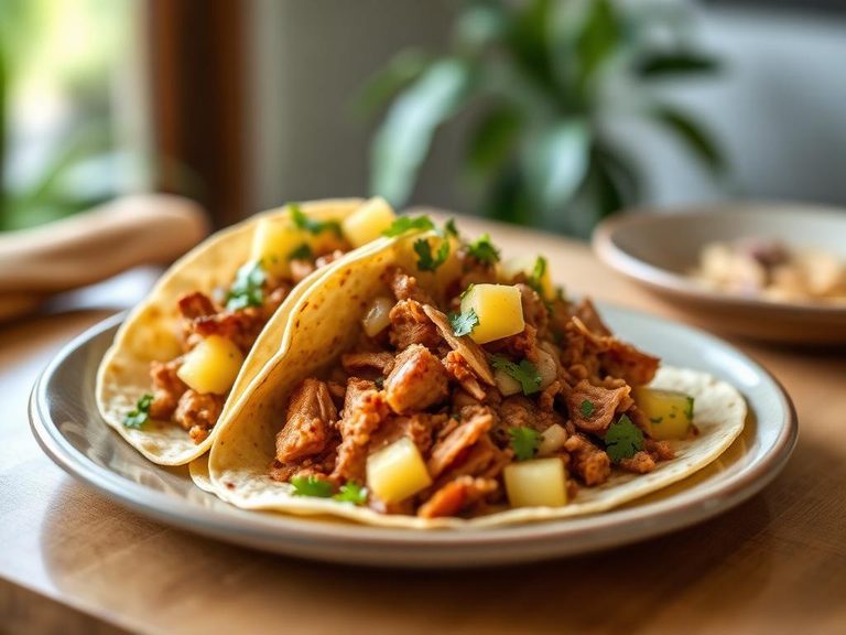 Pork and Pineapple Tacos