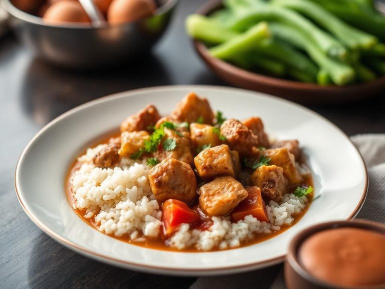 Pork and Rice Stew