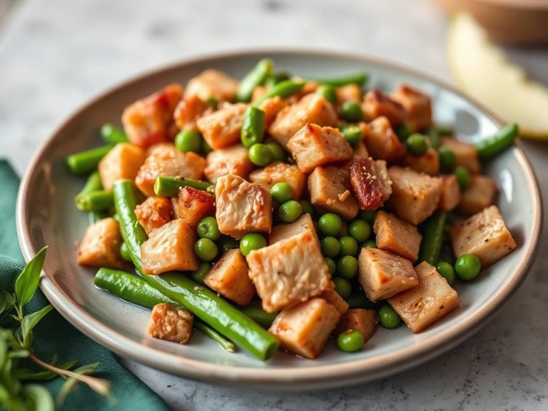 Pork and Snow Pea Medley