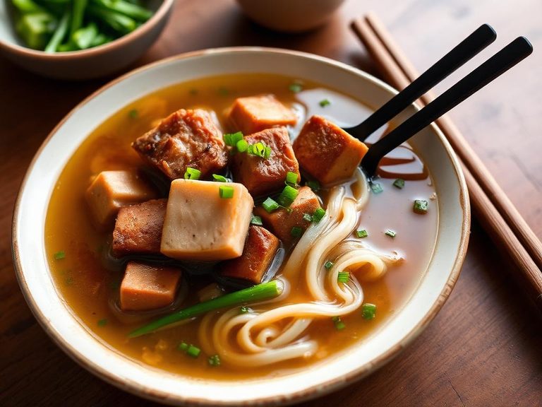 Pork and Tofu Hot Pot