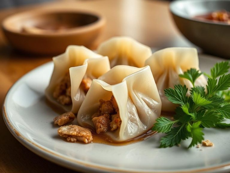 Pork and Wood Ear Dumpling Filling