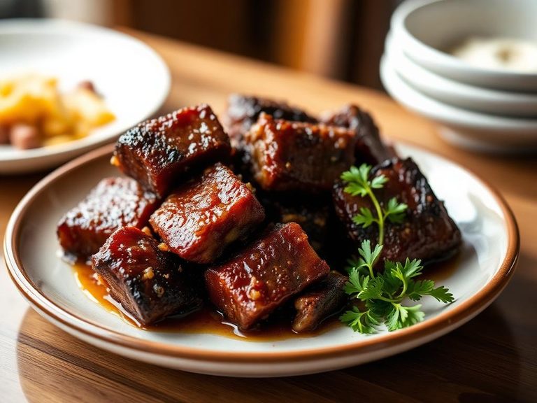 Pork belly burnt ends