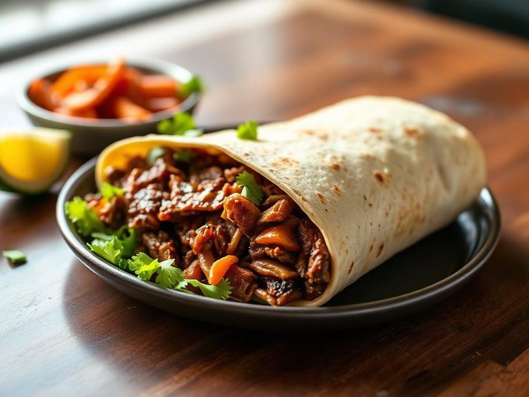 Pork Carnitas Burrito