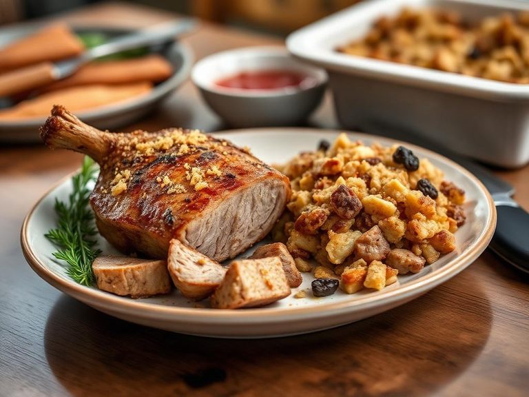 Pork Chop and Stuffing Casserole