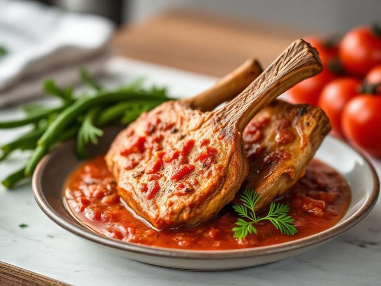 Pork Chops in Tomato Sauce
