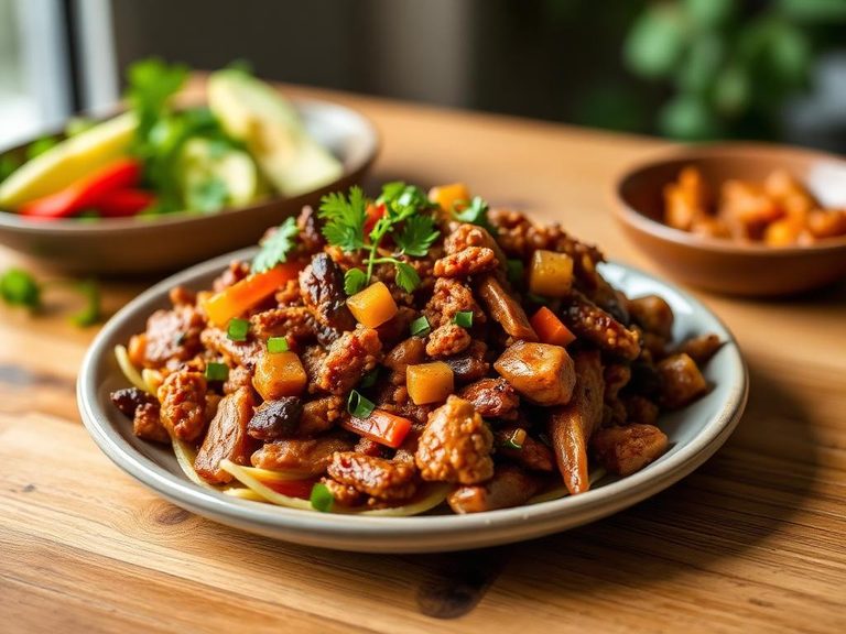 Pork Fajita Hash