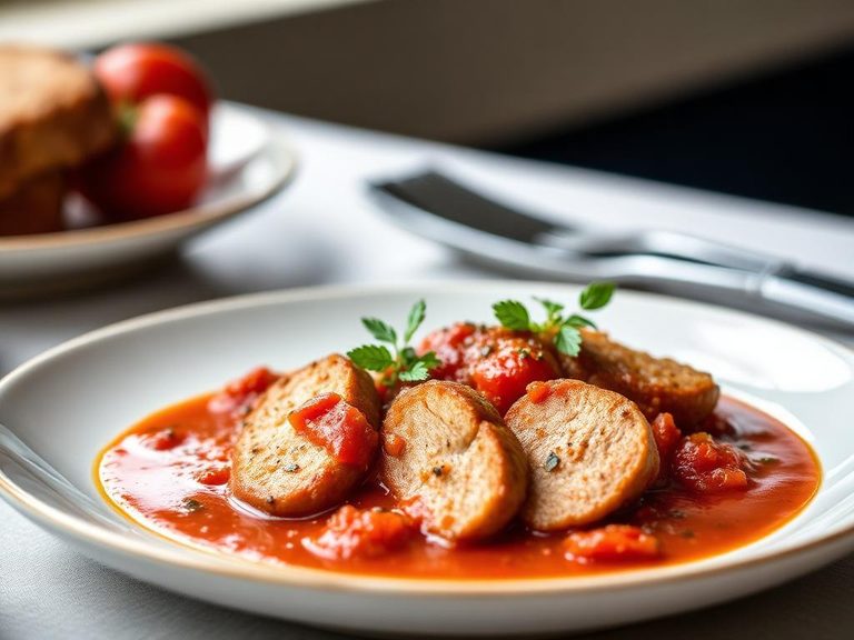Pork Fillet with Tomato Sauce