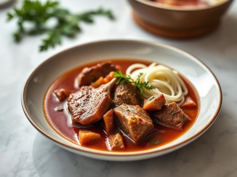 Pork Heart Stew