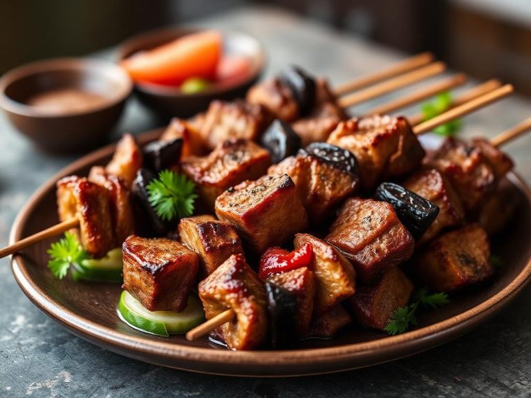 Pork kebabs/skewers