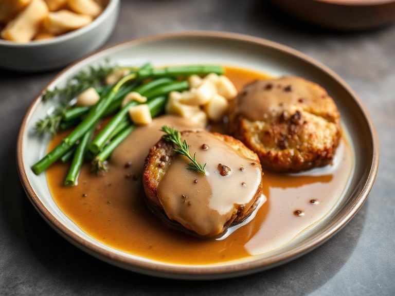 Pork Medallions with Gravy