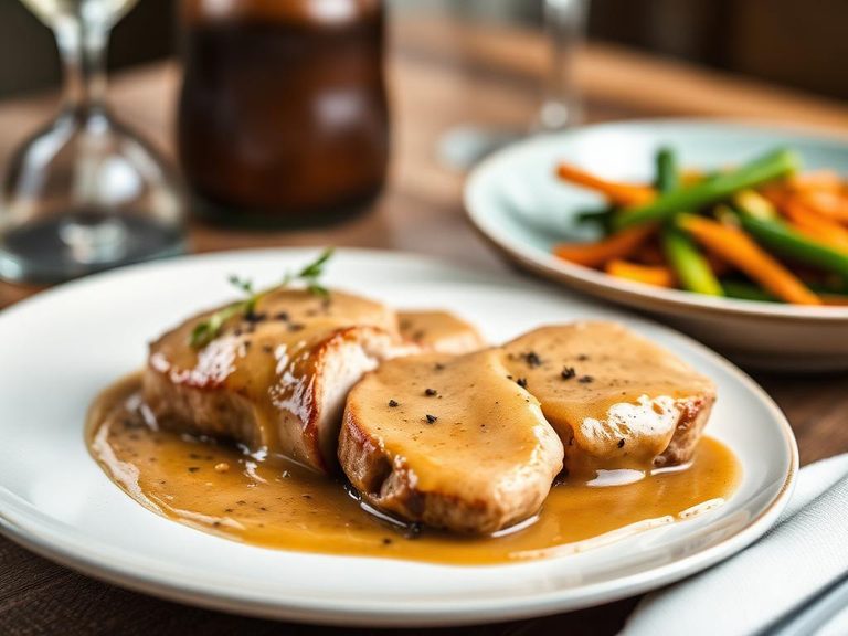 Pork Medallions with Pan Sauce