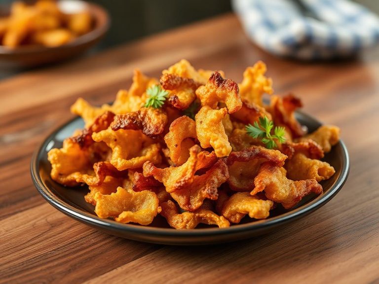 Pork rinds base