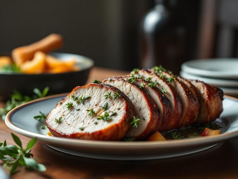 Pork Roast with Herbs