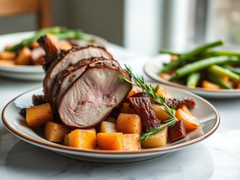 Pork Roast with Root Vegetables