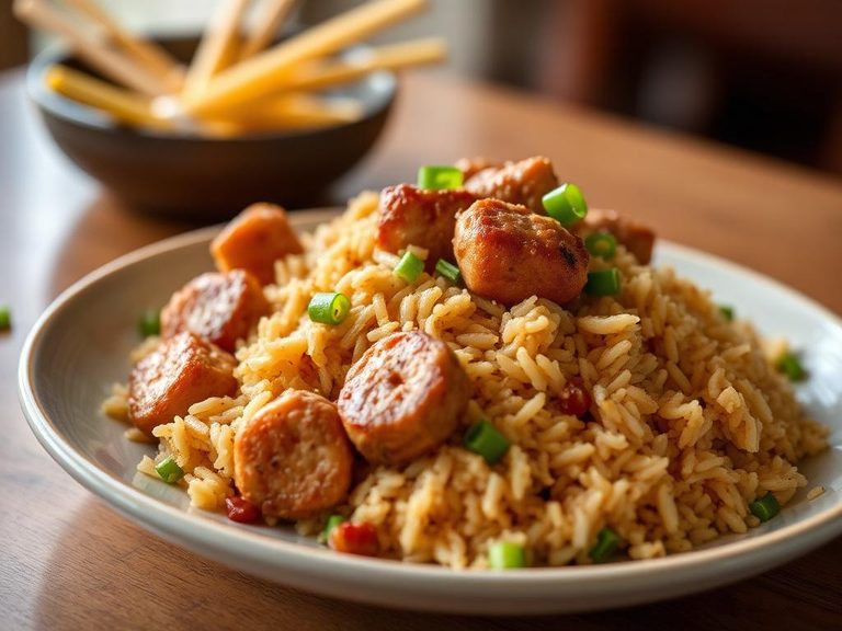 Pork Roll Fried Rice