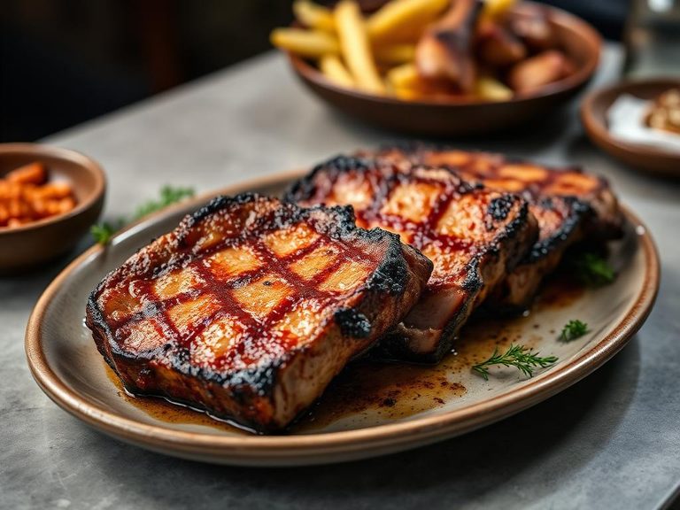 Pork Steaks (grilled or braised)