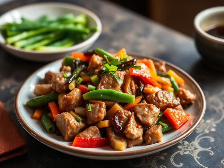 Pork Stir-Fry with Mixed Vegetables