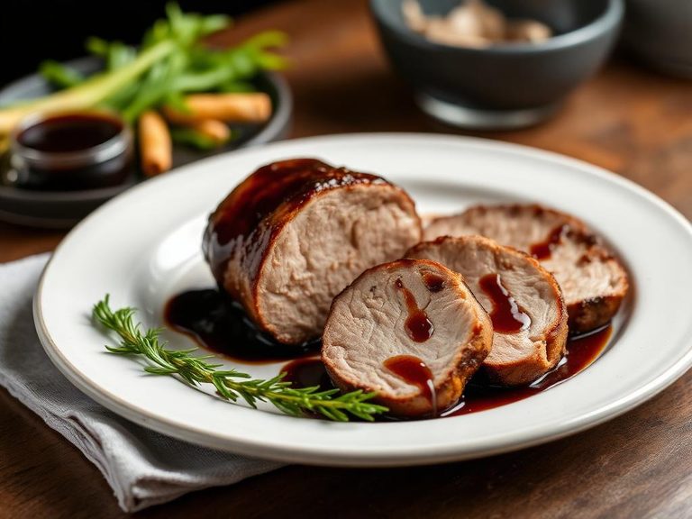 Pork Tenderloin with Balsamic Glaze