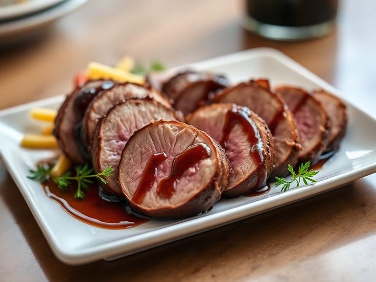 Pork Tenderloin with Balsamic Reduction