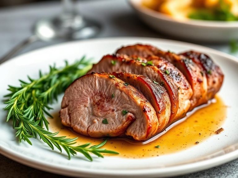 Pork Tenderloin with Herbs