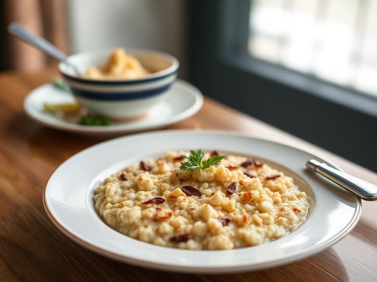 Porridge or hot cereal (cooked)