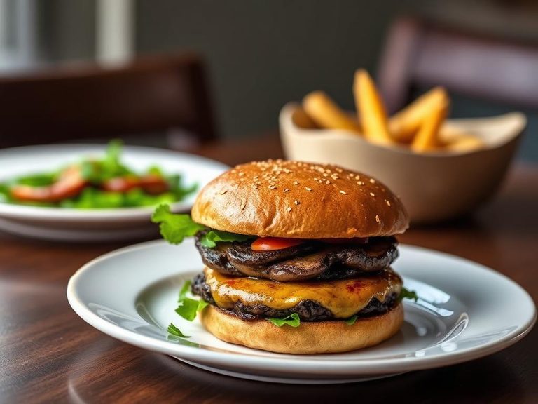 Portabella Mushroom Burger
