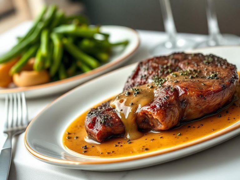 Porterhouse Steak au Poivre