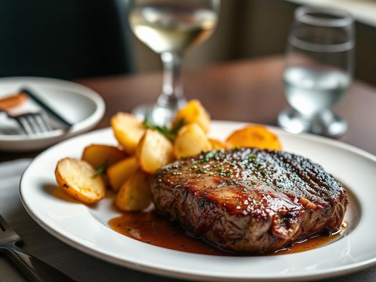 Porterhouse Steak with Roasted Potatoes