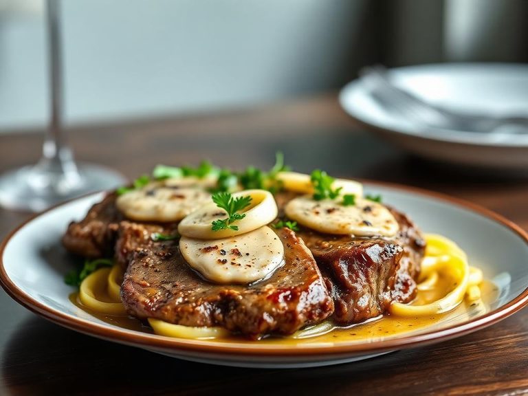 Portobello Mushroom Swiss Steak