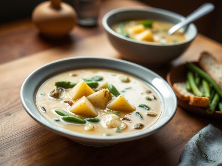 Potato and Green Bean Soup