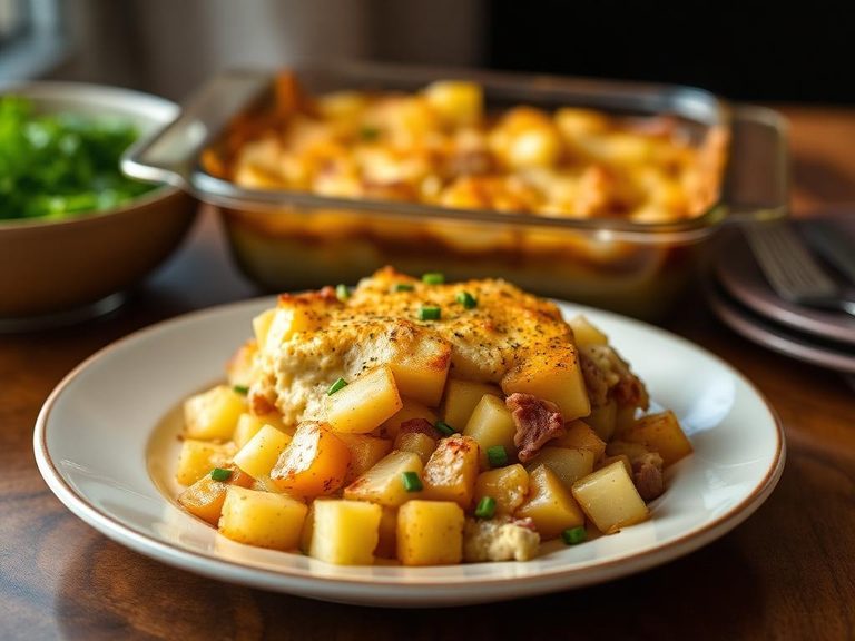 Potato and Ham Casserole